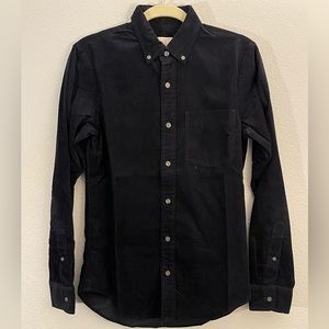 Mens Club Monaco Navy Corduroy Shirt XS
